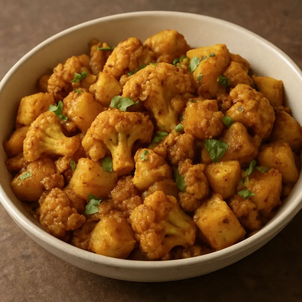 Aloo Gobi at Y Not Indian Bar & Bistro in Edmonton